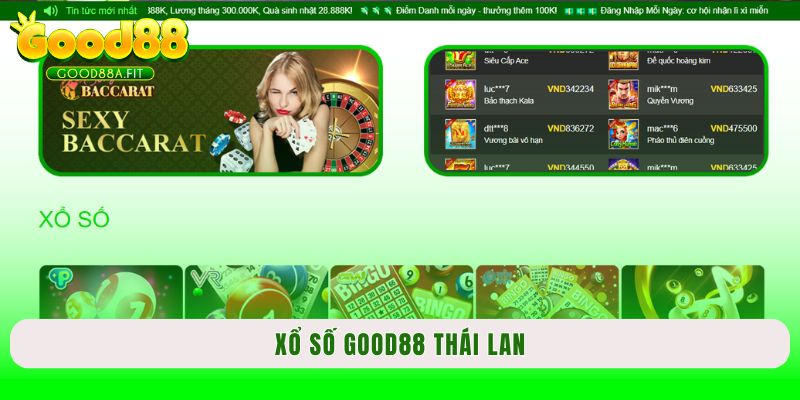 Xổ số Good88 Thái Lan